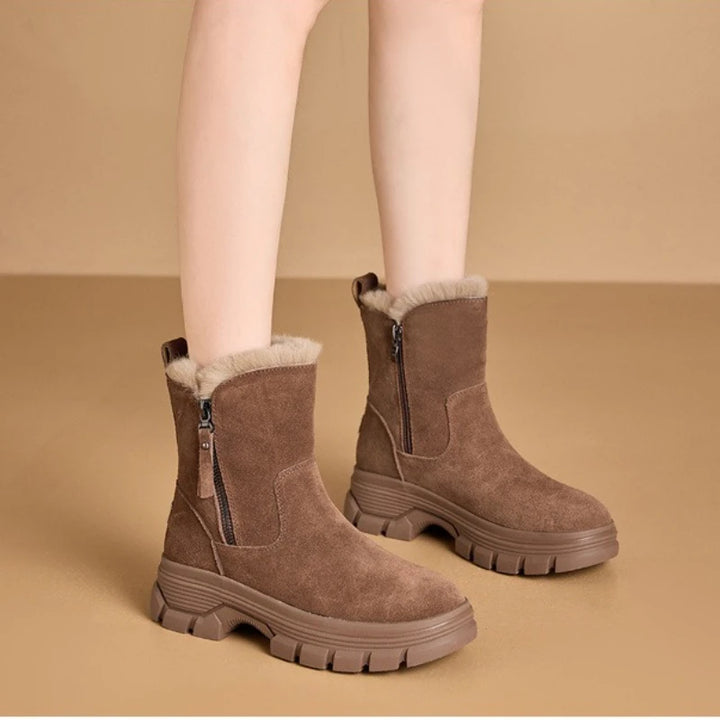 Cozy High-Top Snow Boots