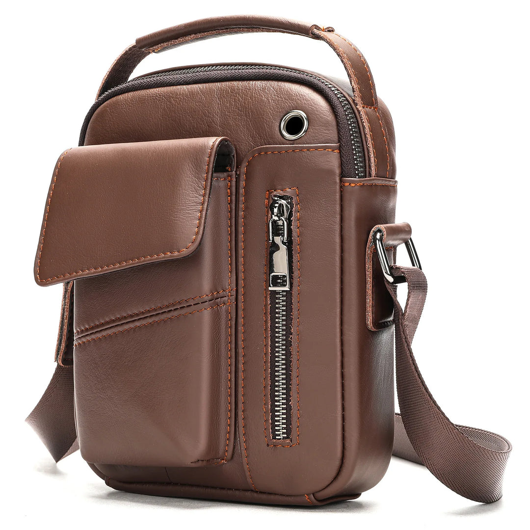 Cow Leather Crossbody Shoulder Bag