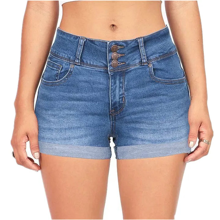 Women's Summer Denim Stretch Shorts