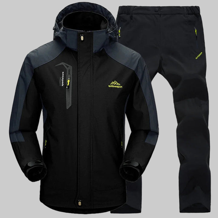 HIKNBEAR ™| Thermal Waterproof Hooded Hiking Suit.