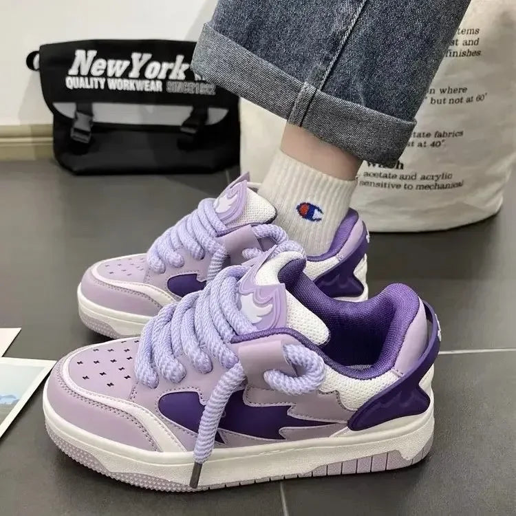 Casual Retro Vulcanized Chunky Sneakers