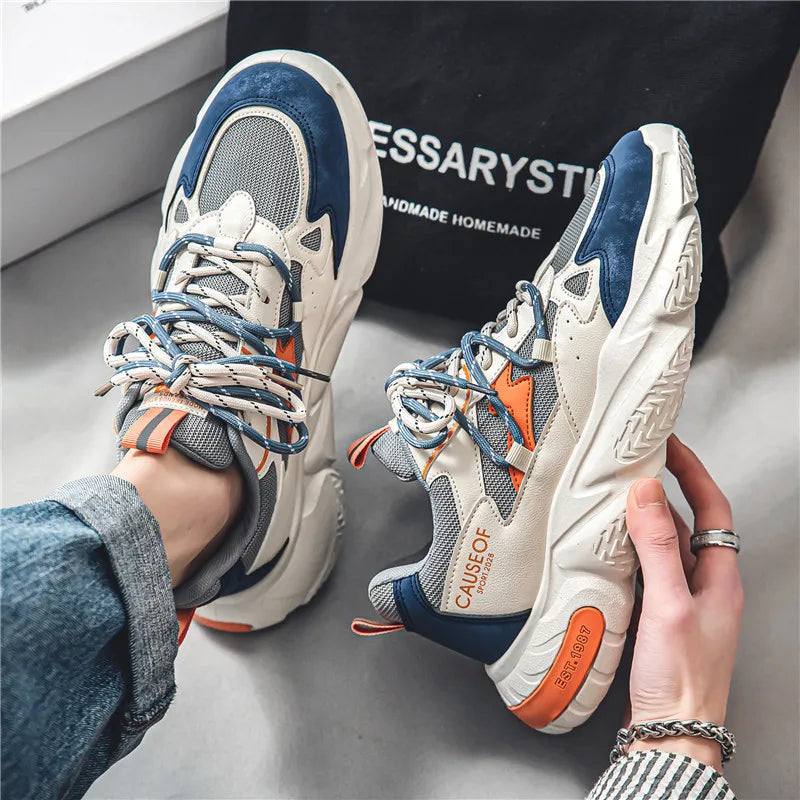 Trendy Breathable Height Boost Chunky Sneakers