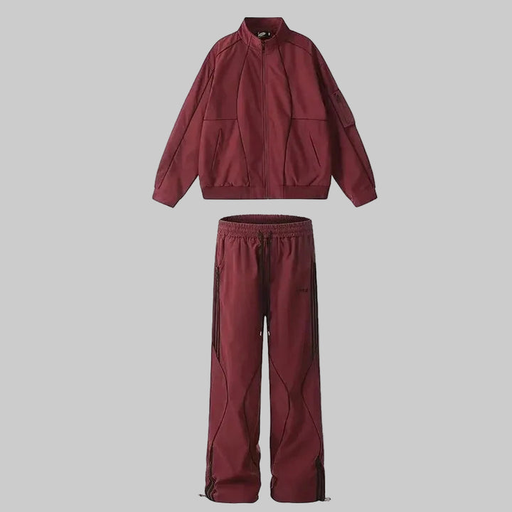 Premium Unisex Stand Collar Suit Set