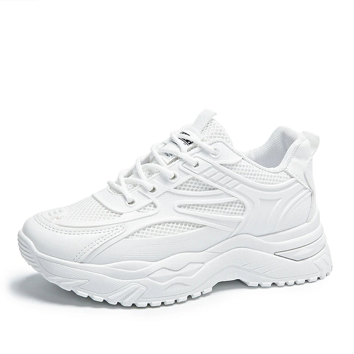 Trending Leather Chunky Sneakers