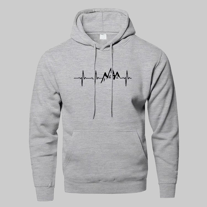 Mountain Heartbeat Unisex Hoodies