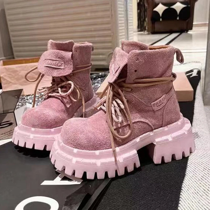 Chic Suede Cozy Chelsea Ankle Boots