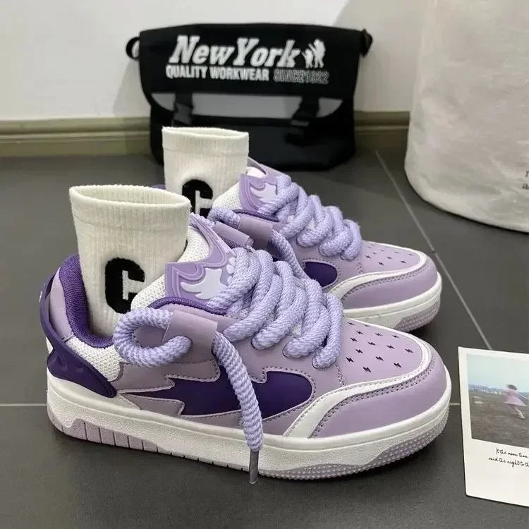 Casual Retro Vulcanized Chunky Sneakers
