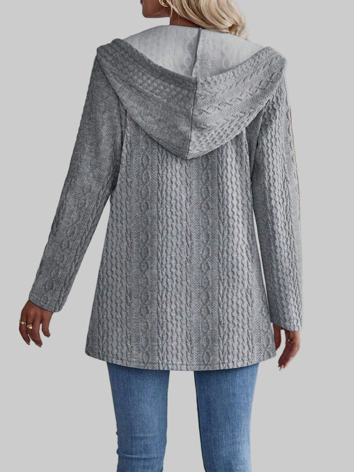 Elegant and Trendy Hooded Sweater