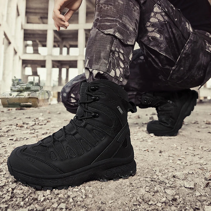 HIKRR | High-Top Waterproof Men's Tactical Boots
