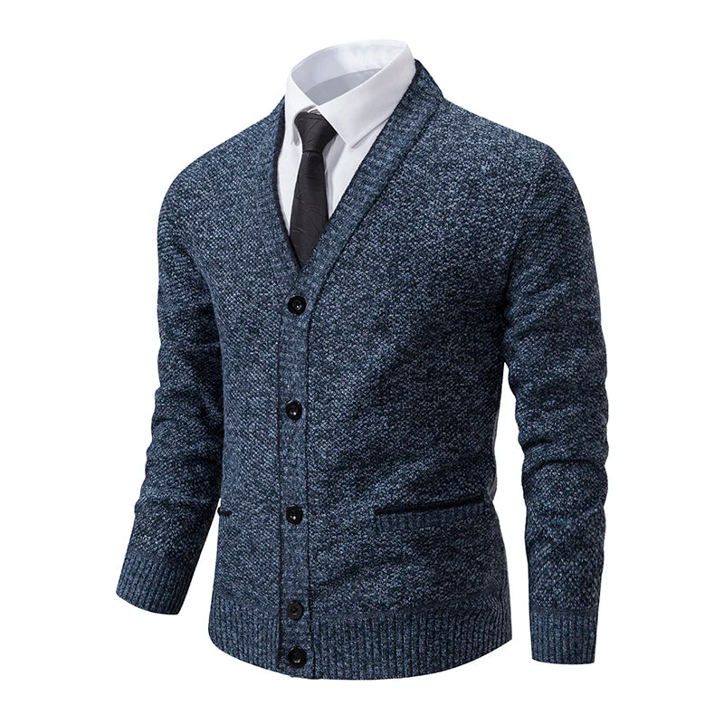 Casual Winter V-Neck Knitted Cardigan