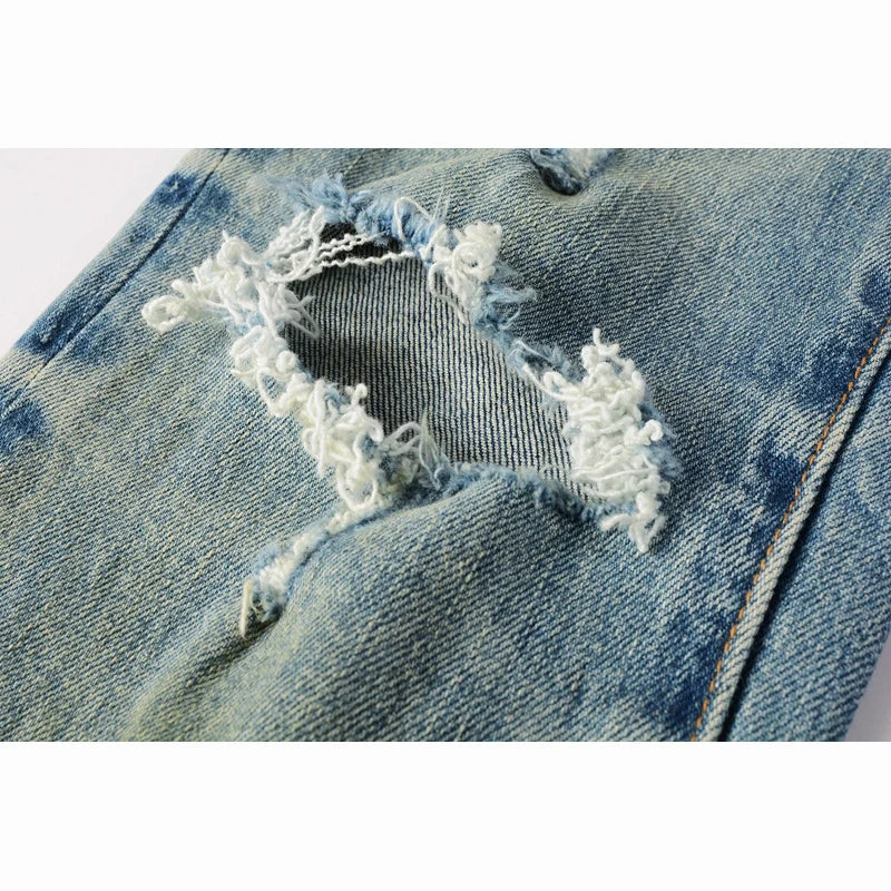 American High Street Ripped Skinny Jeans