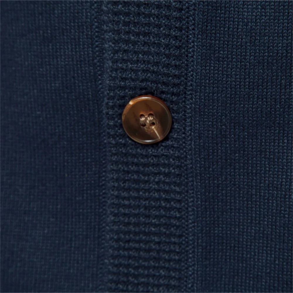 Premium Single Breasted Cotton Cardigan