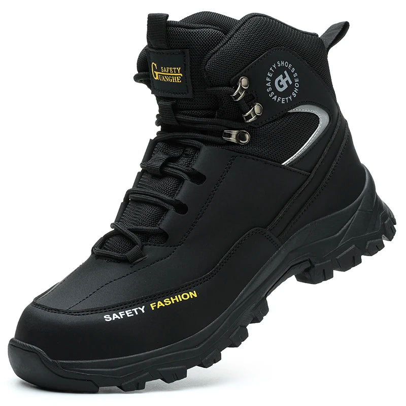 Unbreakable Unisex Steel Toe Puncture-Resistant Work Boots