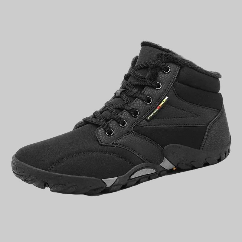 Barefoot Orthopedic Unisex Leather Snow Boots
