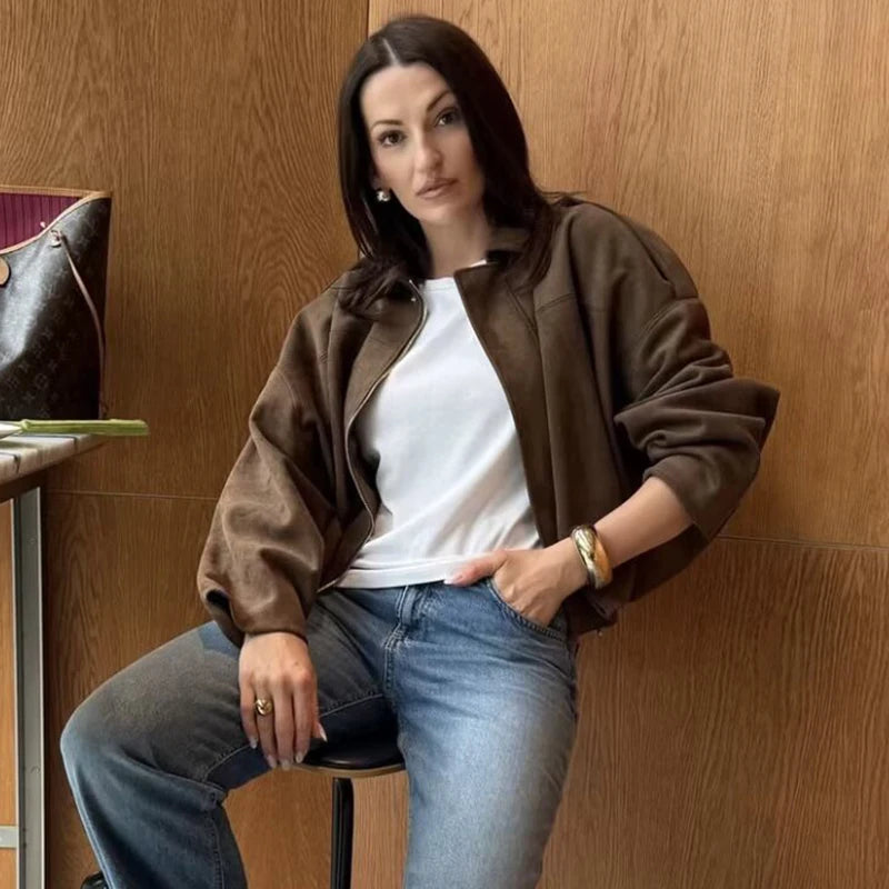Autumn Fashion Bomber Jacket
