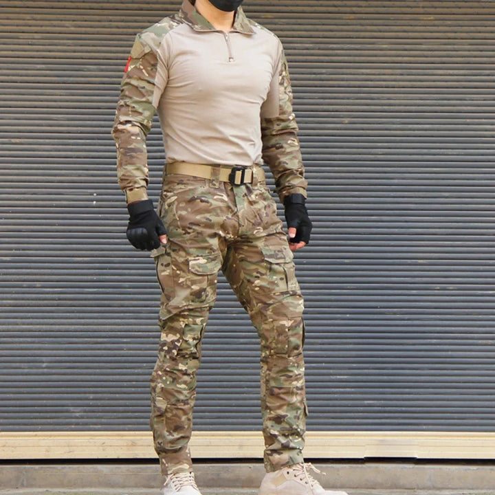 Tactical Military Camouflage Uniform Set