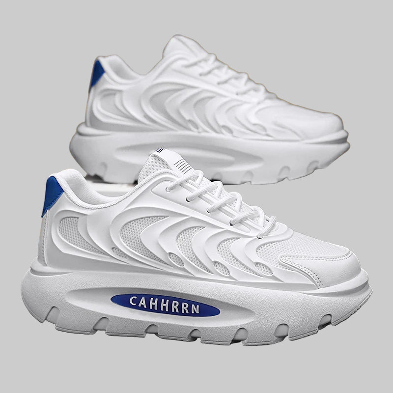 Versatile Mesh Breathable Thick-Soled Sneakers