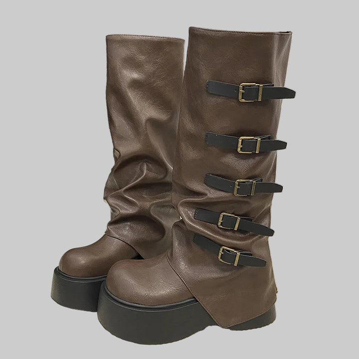 Stylish Winter Knee-High Boots