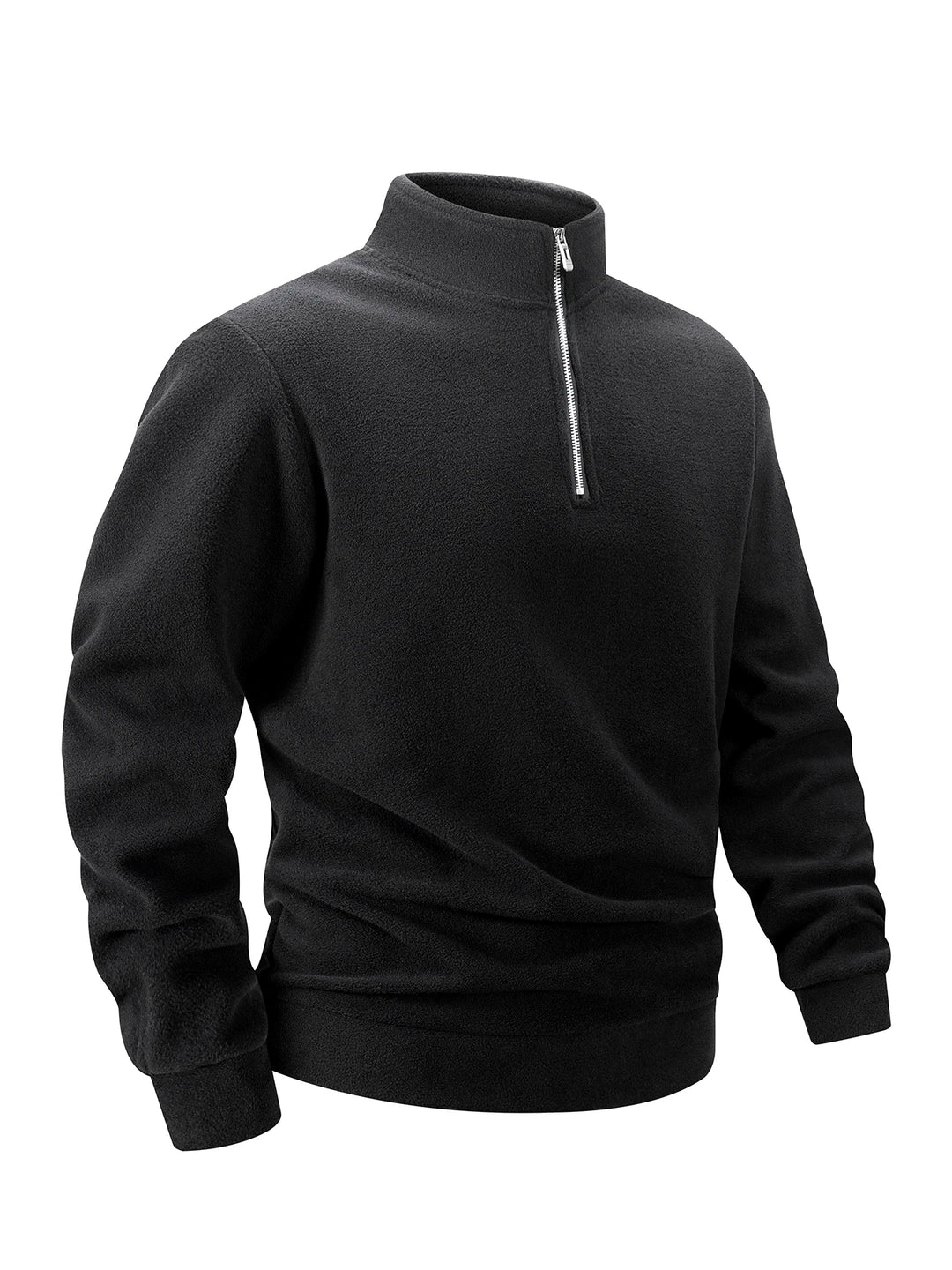 Casual Fleece Velvet Stand Collar Sweatshirts
