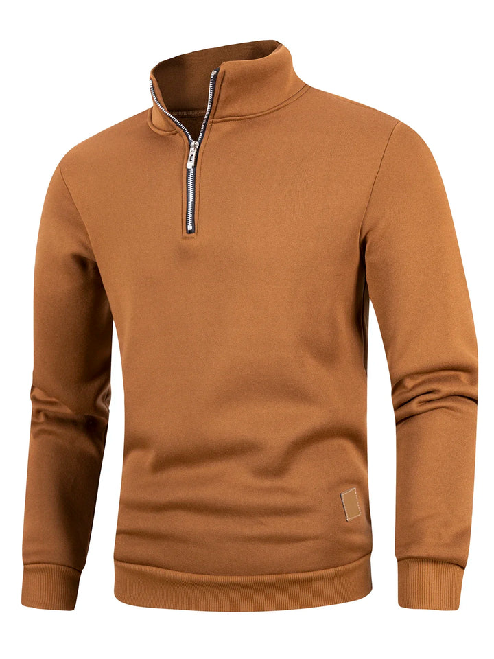 Slim Fit Lightweight Mock Neck Sweaters