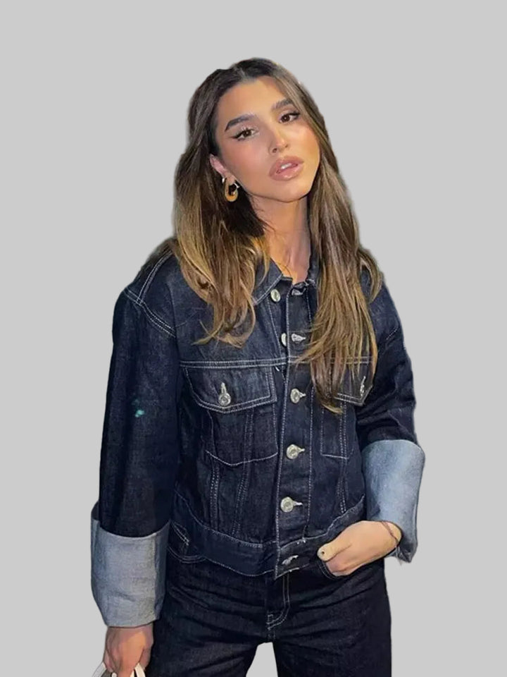 Autumn Vintage Denim Jumpsuit