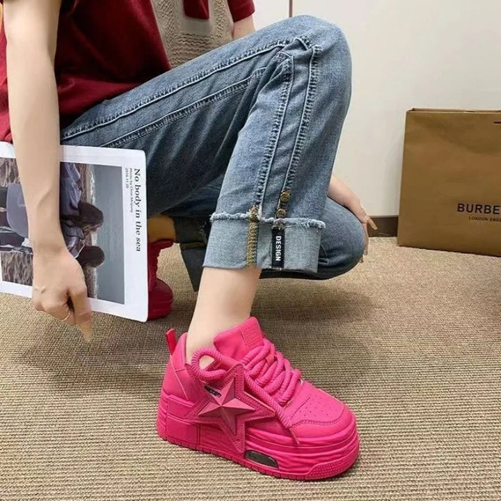 Star Designer Platform Sneakers