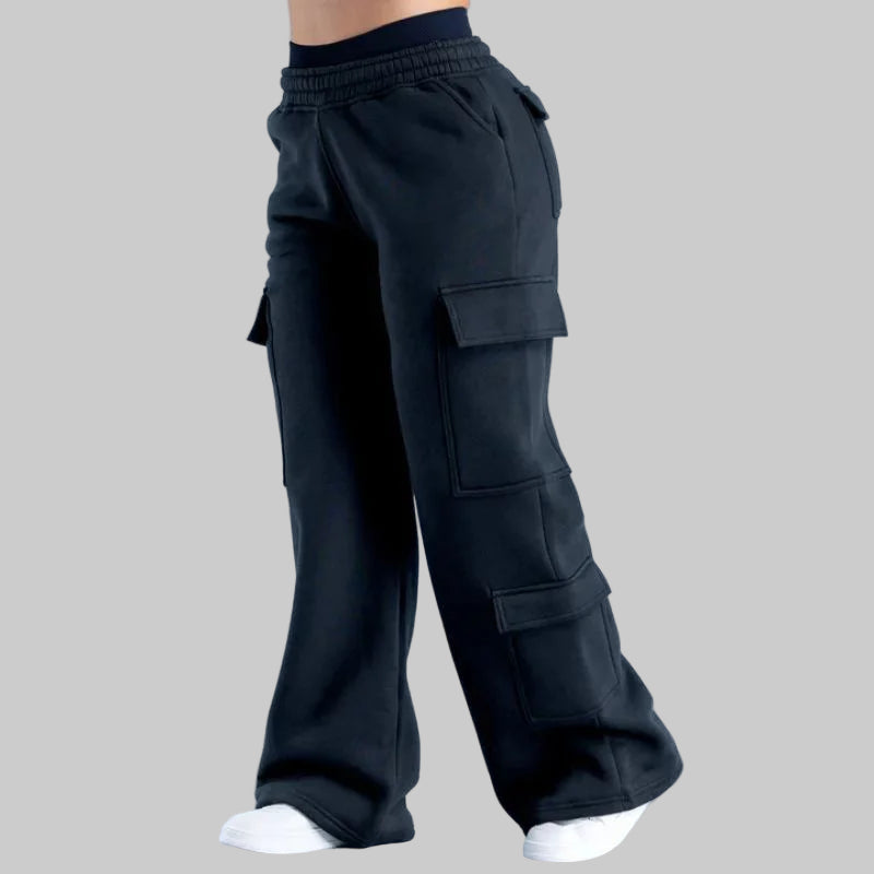 Multiple Pockets American Style Sweatpants