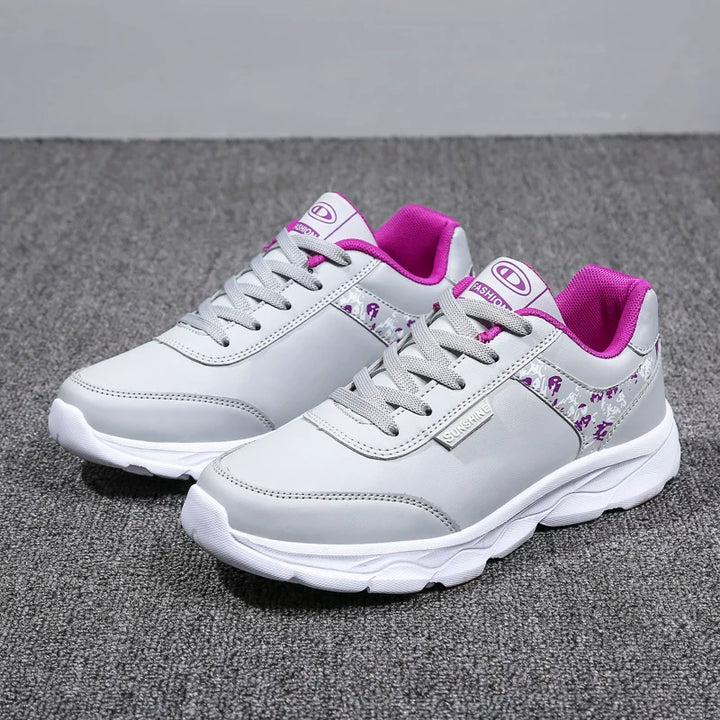 Breathable Outdoor Lace-Up Sneakers