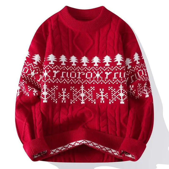 Cross-Border Christmas Crew Neck Sweater
