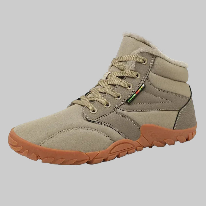 Barefoot Orthopedic Unisex Leather Snow Boots