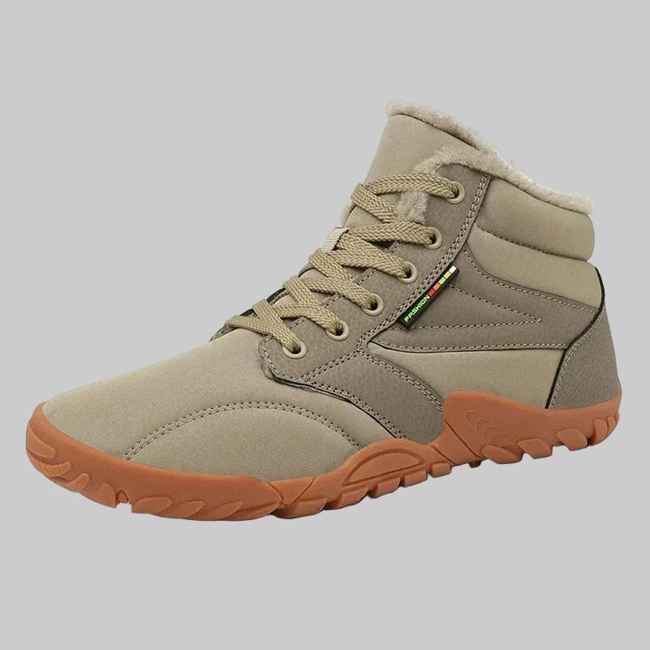 Barefoot Orthopedic Unisex Leather Snow Boots