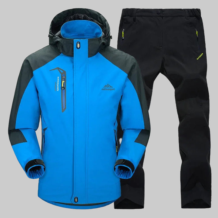 HIKNBEAR ™| Thermal Waterproof Hooded Hiking Suit.