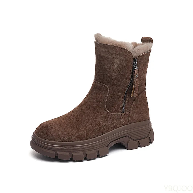 Cozy High-Top Snow Boots