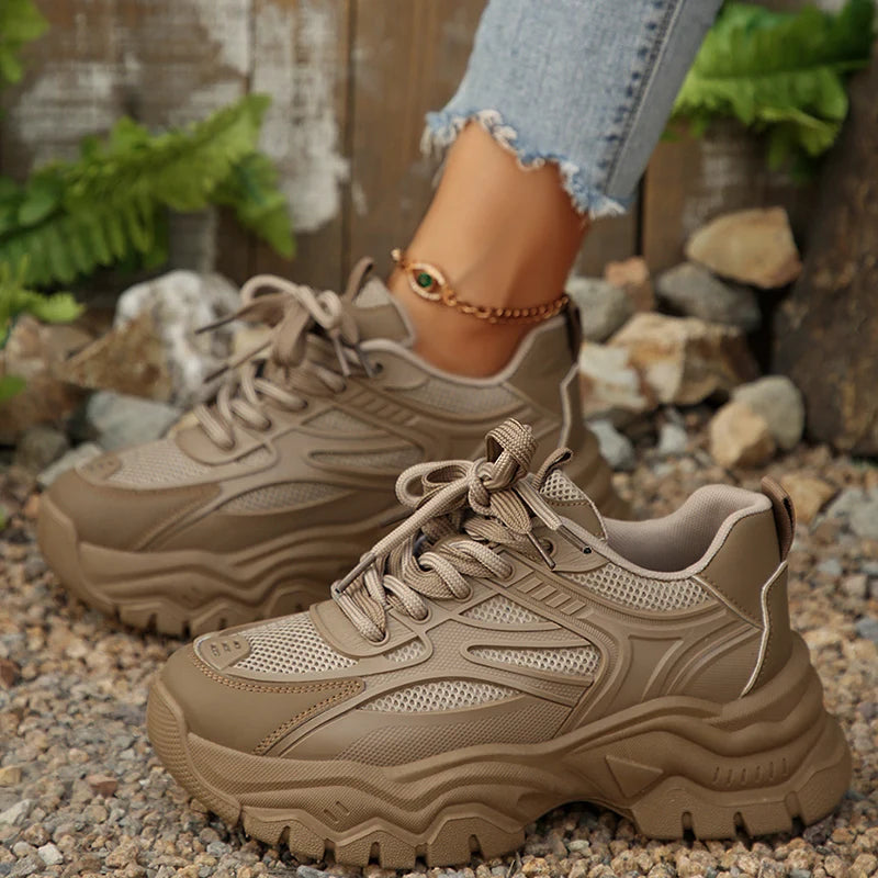 Retro Chunky Platform Sneakers