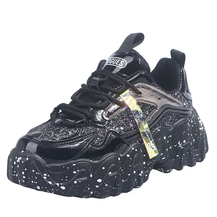 Bling Platform 6CM Chunky Sneakers