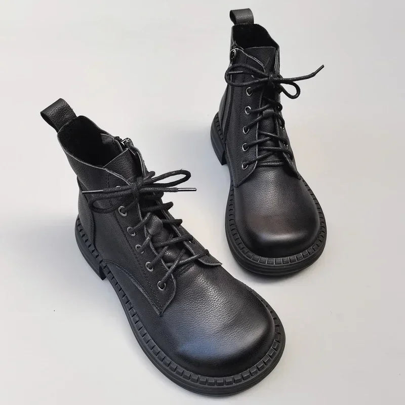 Genuine Leather Pure Handmade Unisex Winter Boots