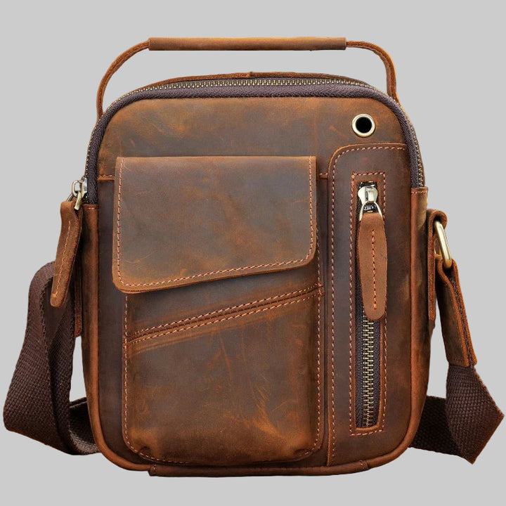 Cow Leather Crossbody Shoulder Bag