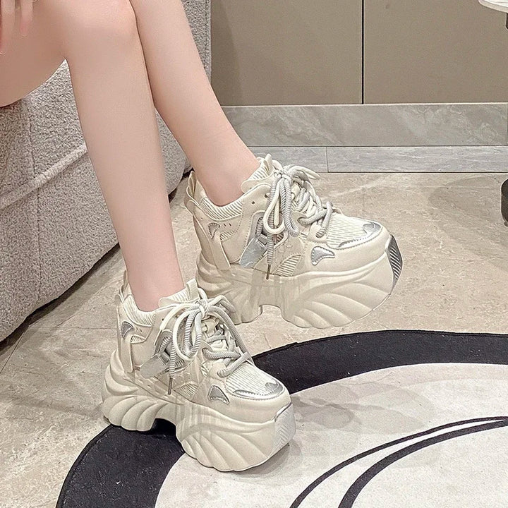 High-Top Platform Sneakers