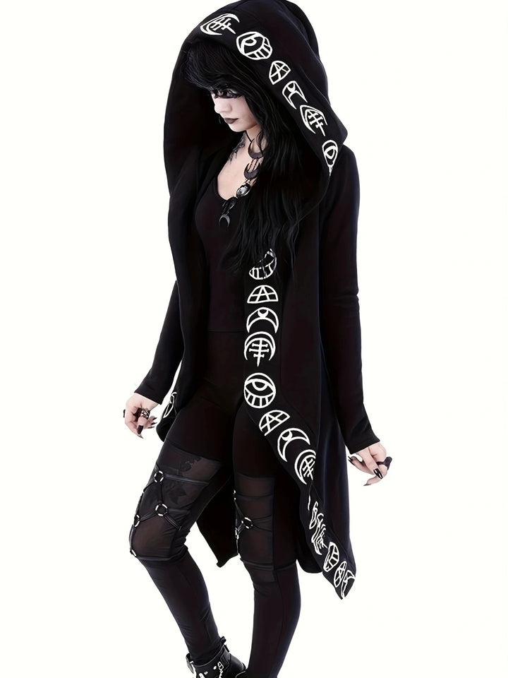 Enchanting Witchcraft-Inspired Design Gothic Hoodies