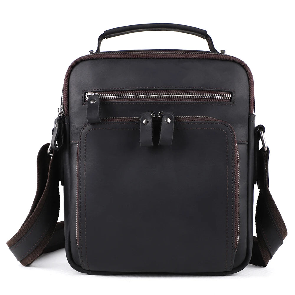 Vintage Genuine Leather Shoulder Bag