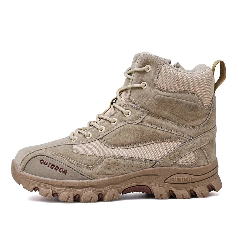 HQ Leather Warm Winter Ankle Boots