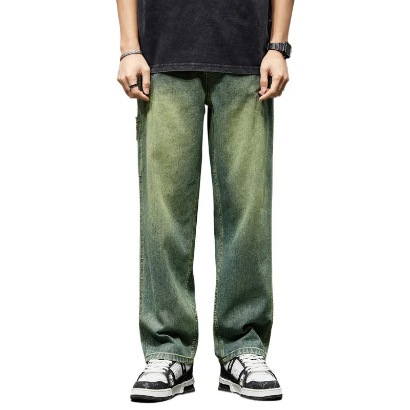 Casual Retro Wide-Leg Baggy Jeans