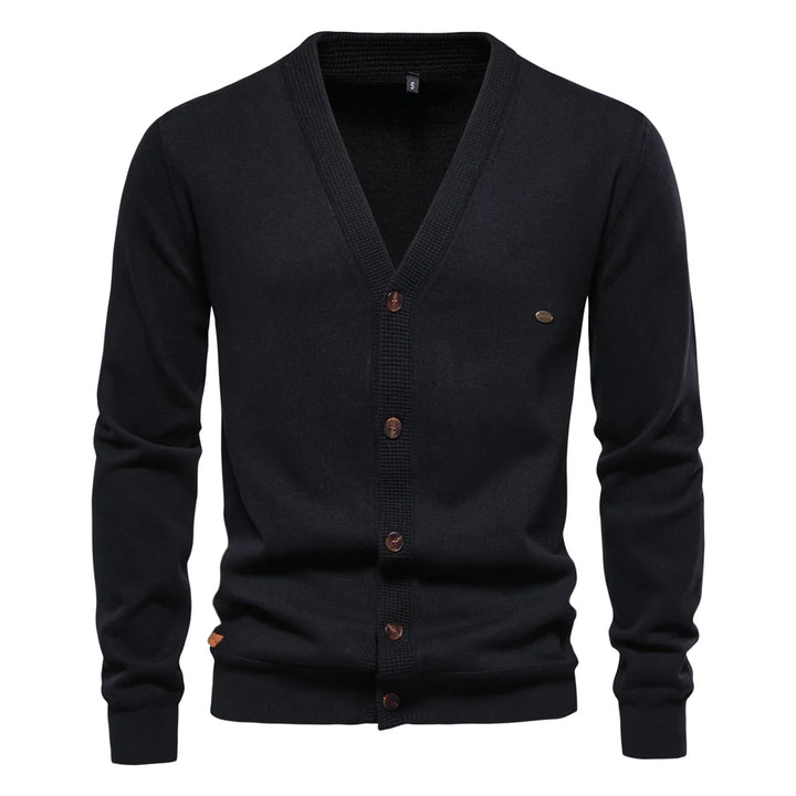 Premium Single Breasted Cotton Cardigan