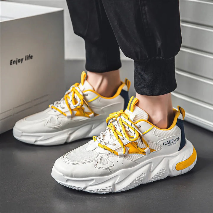 Trendy Breathable Height Boost Chunky Sneakers