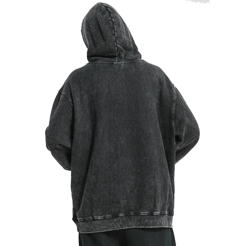 Vintage Y2K Washed Cotton Hoodies