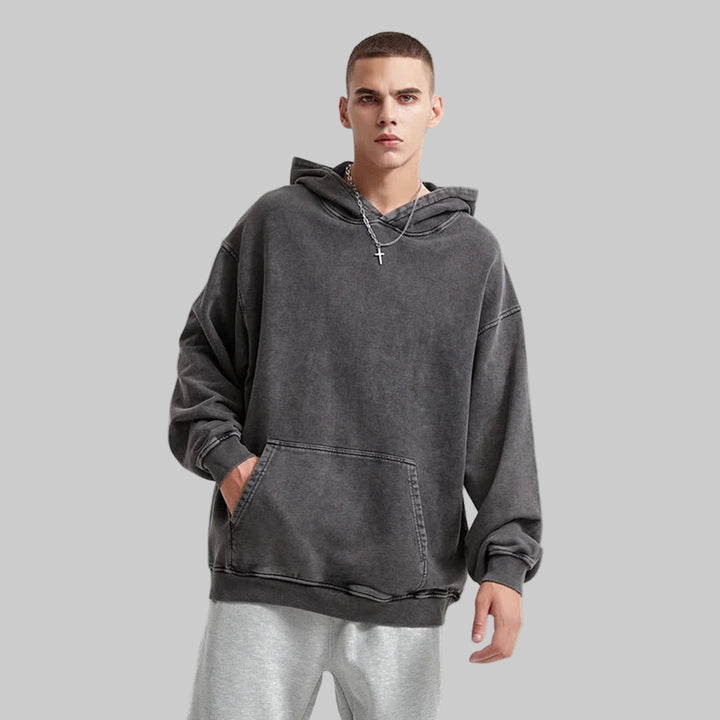 High Street Heavy Weight Washed Cotton Hoodies