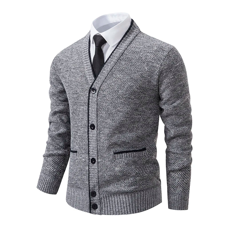 Casual Winter V-Neck Knitted Cardigan