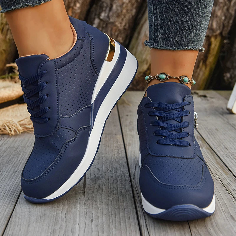 Orthopedic Lightweight Wedge Non-Slip Chunky Sneakers