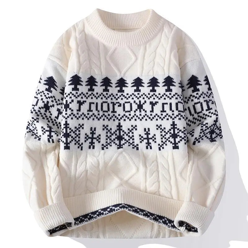 Cross-Border Christmas Crew Neck Sweater