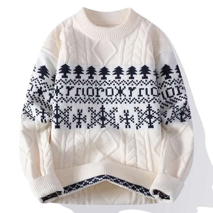 Cross-Border Christmas Crew Neck Sweater